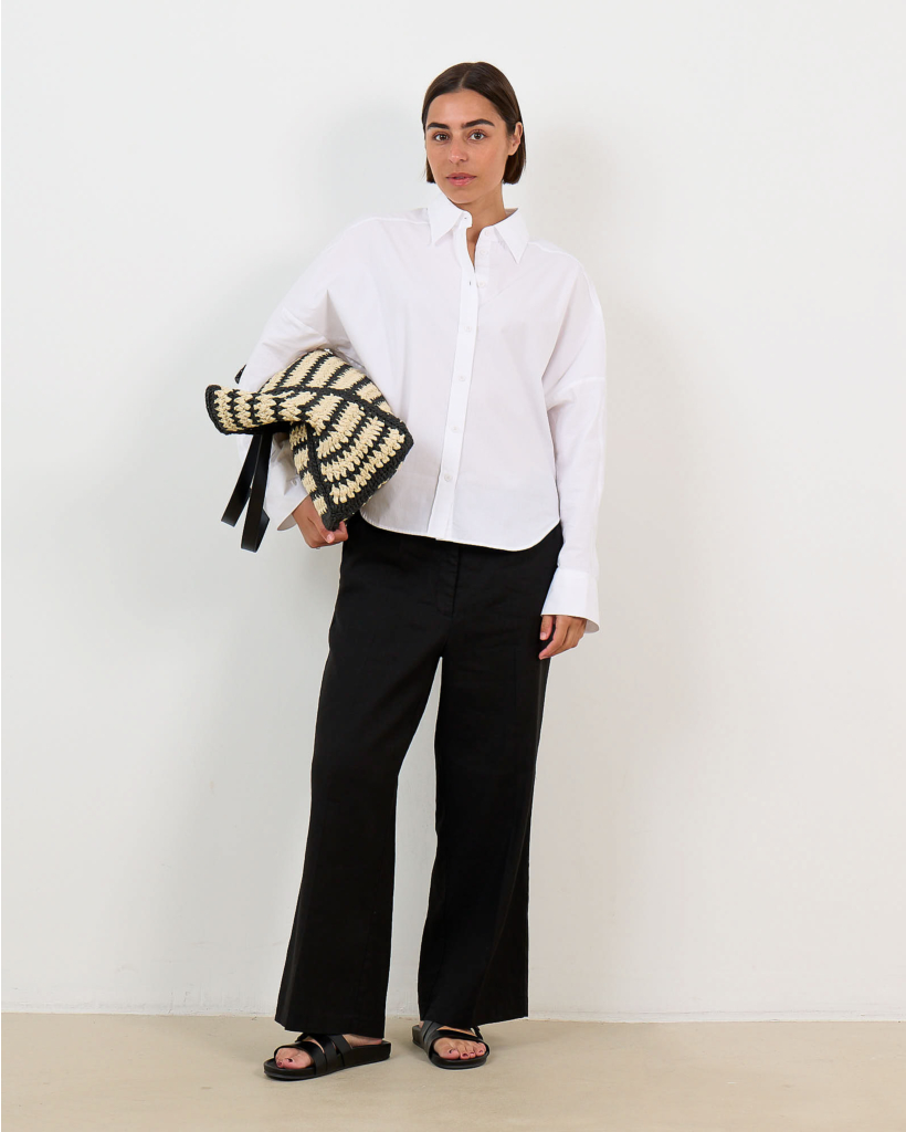 Blouse Lange Mouw Wit