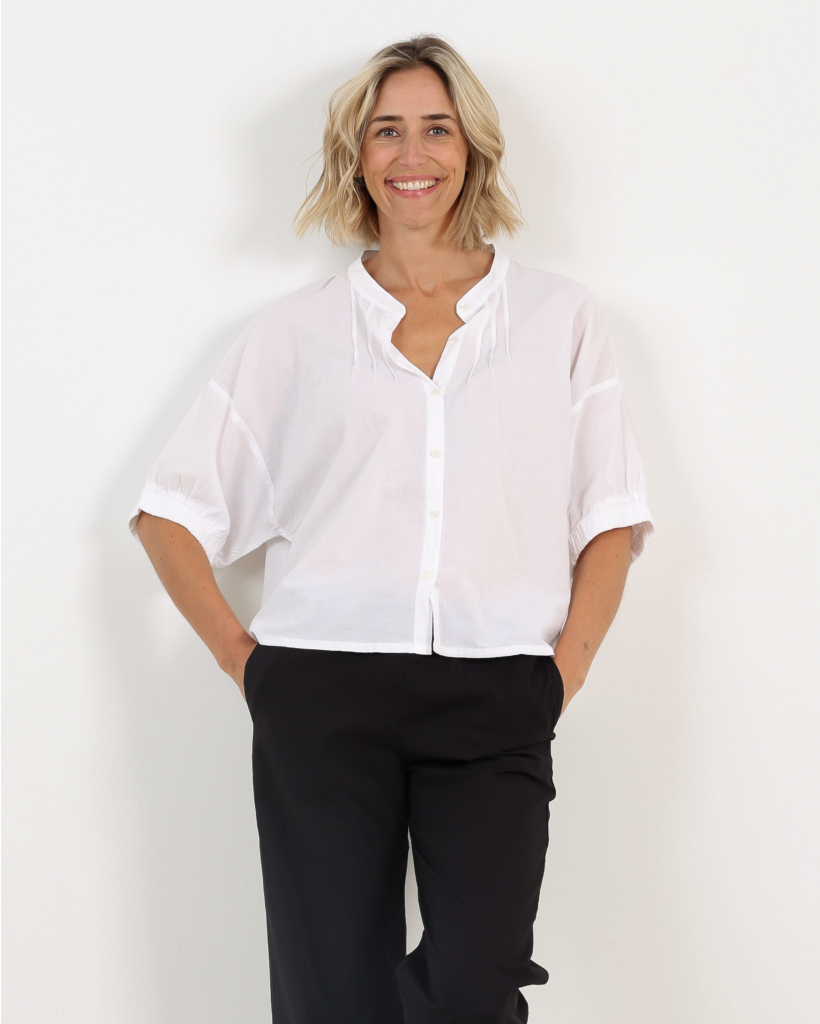 Dutch Lightweight Blouse Wit