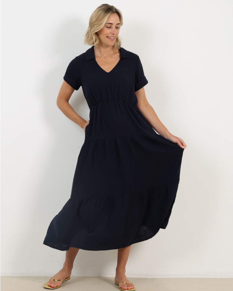 Larissa Mousseline Jurk North Star