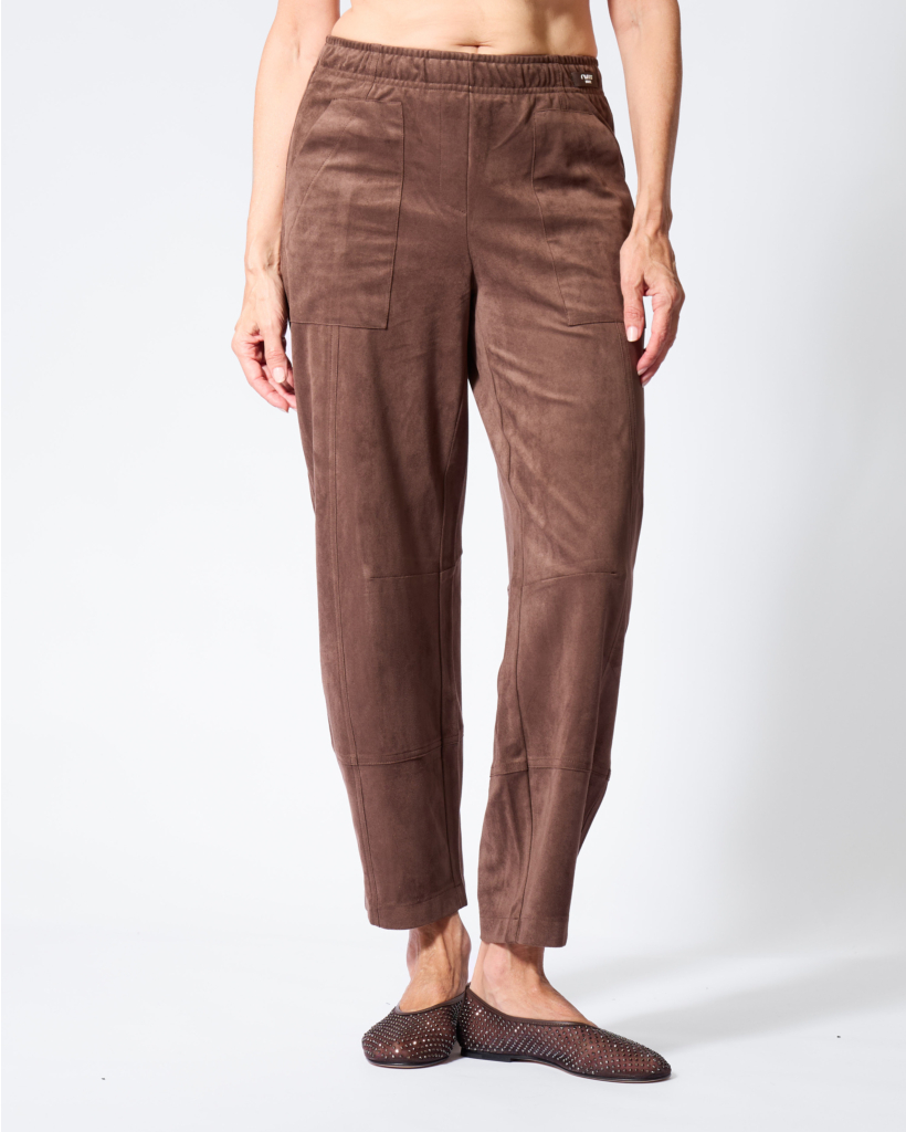 Ophelia Suedelook Pull-on Pantalon Chocolate