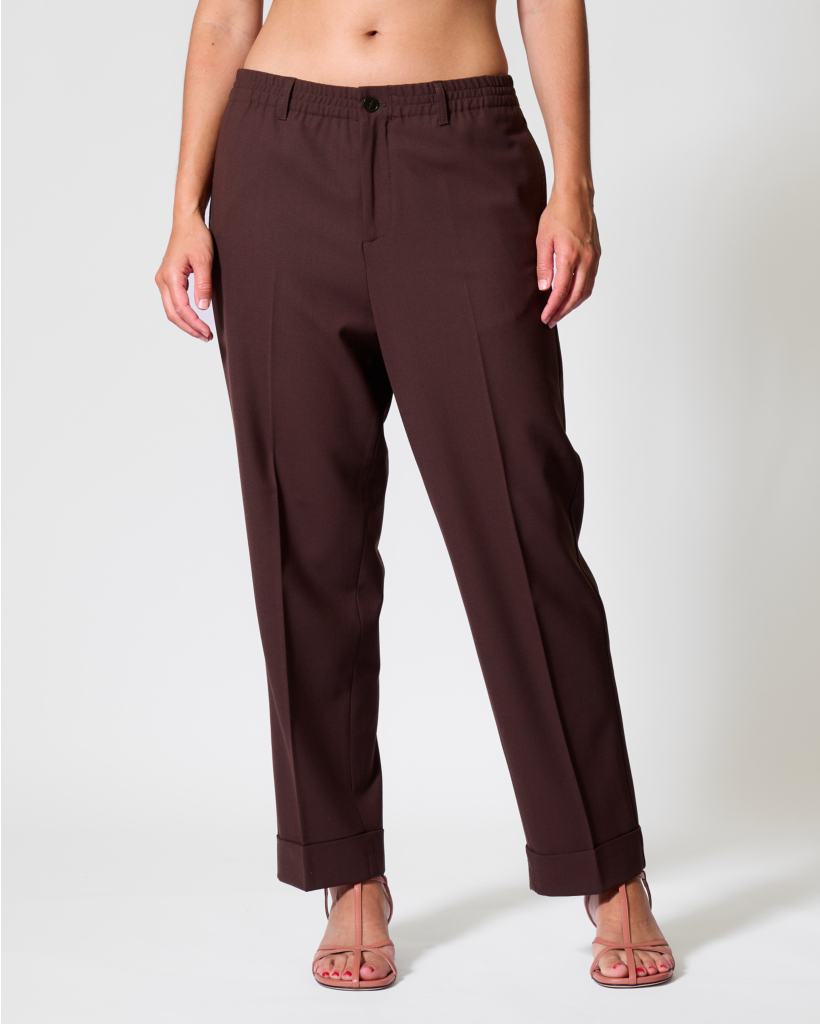 Souki Wolmix Pantalon Mahogany Brown