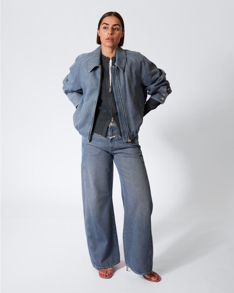 Tori-x Barrel Jeans Mid Grey L32