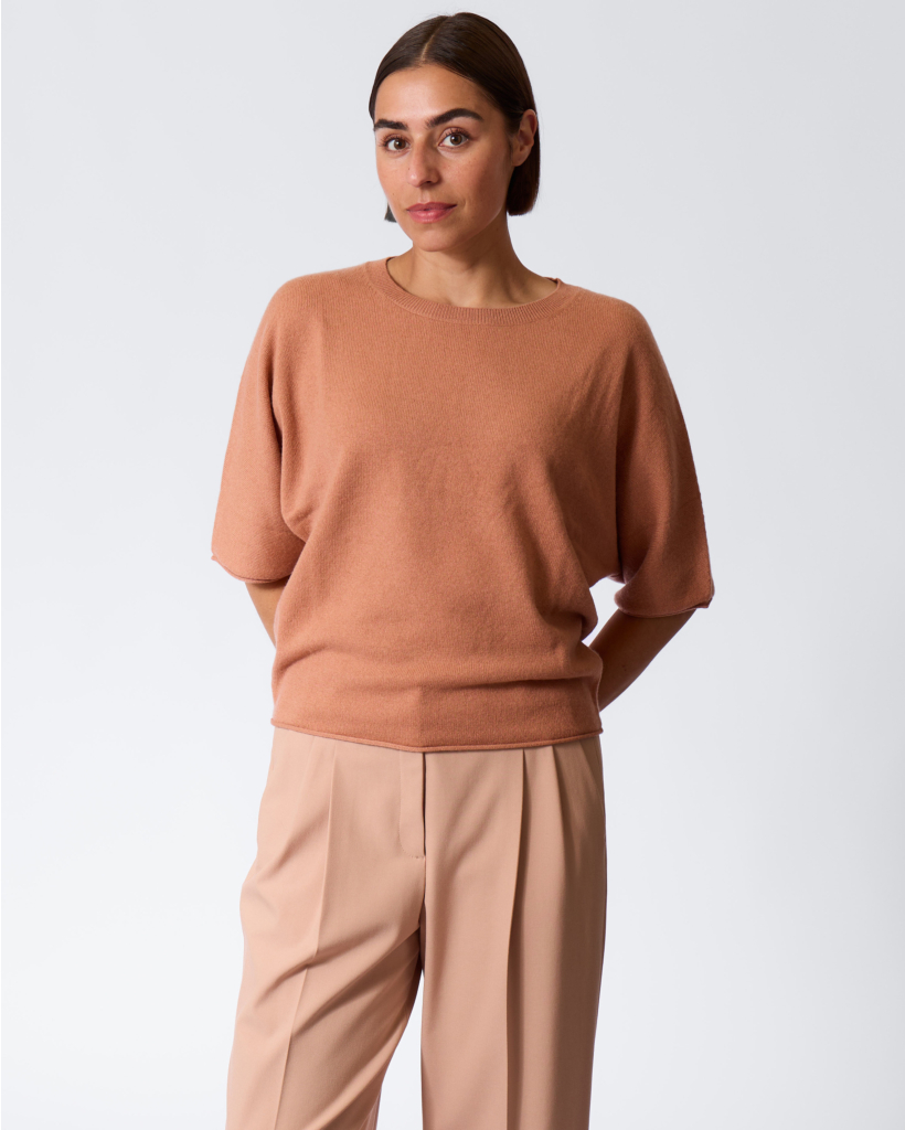 Kasjmiermix Pullover Brick