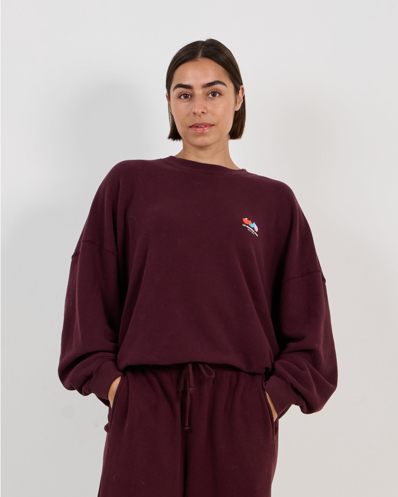 Atubay Sweater Lie De Vin 