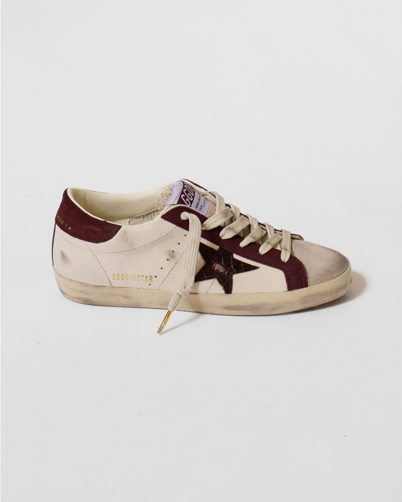 Super Star Sneaker Butter/Beige/Burgundy