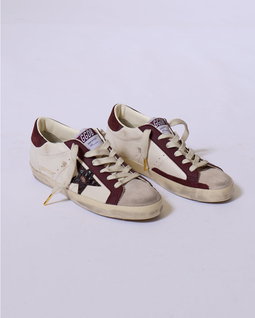 Super Star Sneaker Butter/Beige/Burgundy