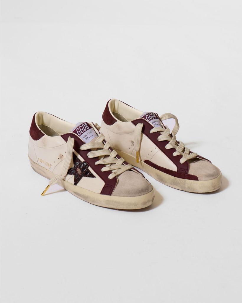 Super Star Sneaker Butter/Beige/Burgundy