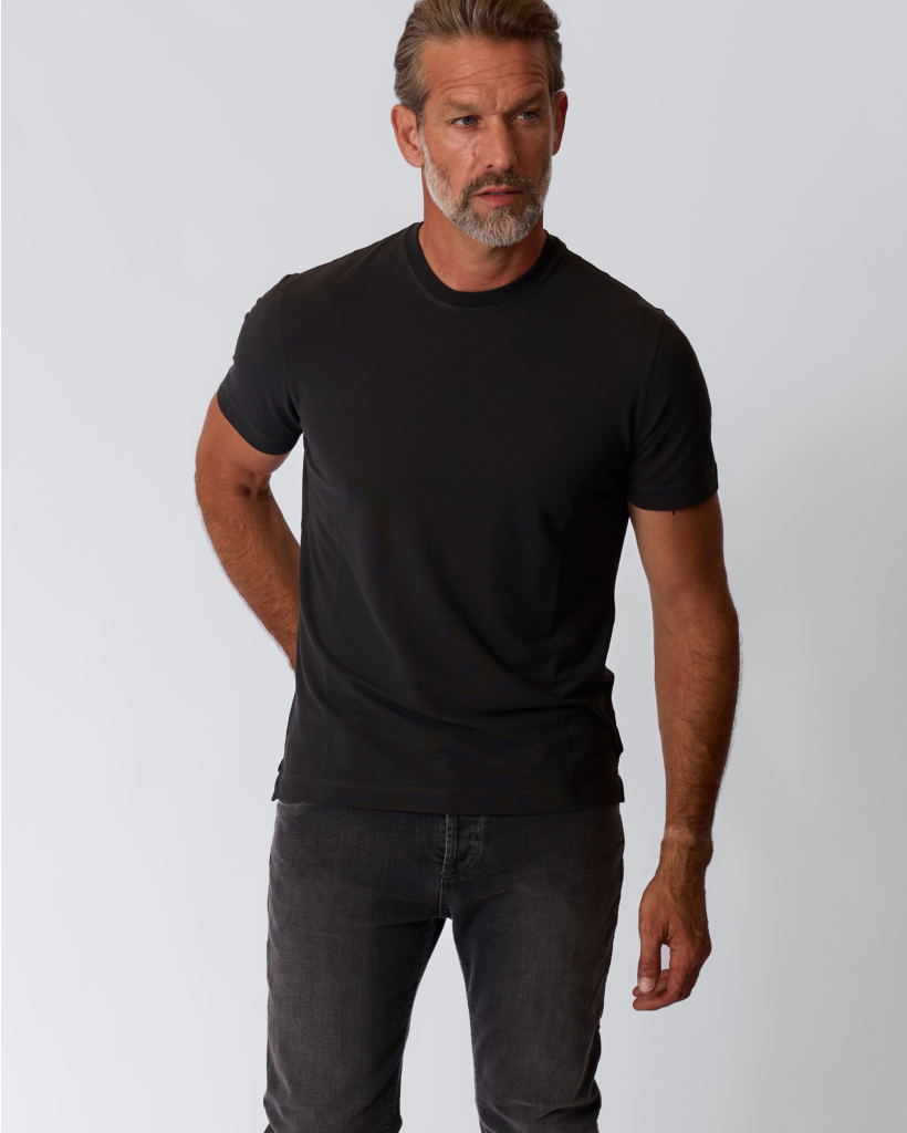 Icecotton T-shirt Antraciet