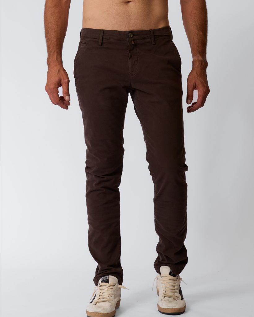 Bobby Slim Fit Chino Marrone