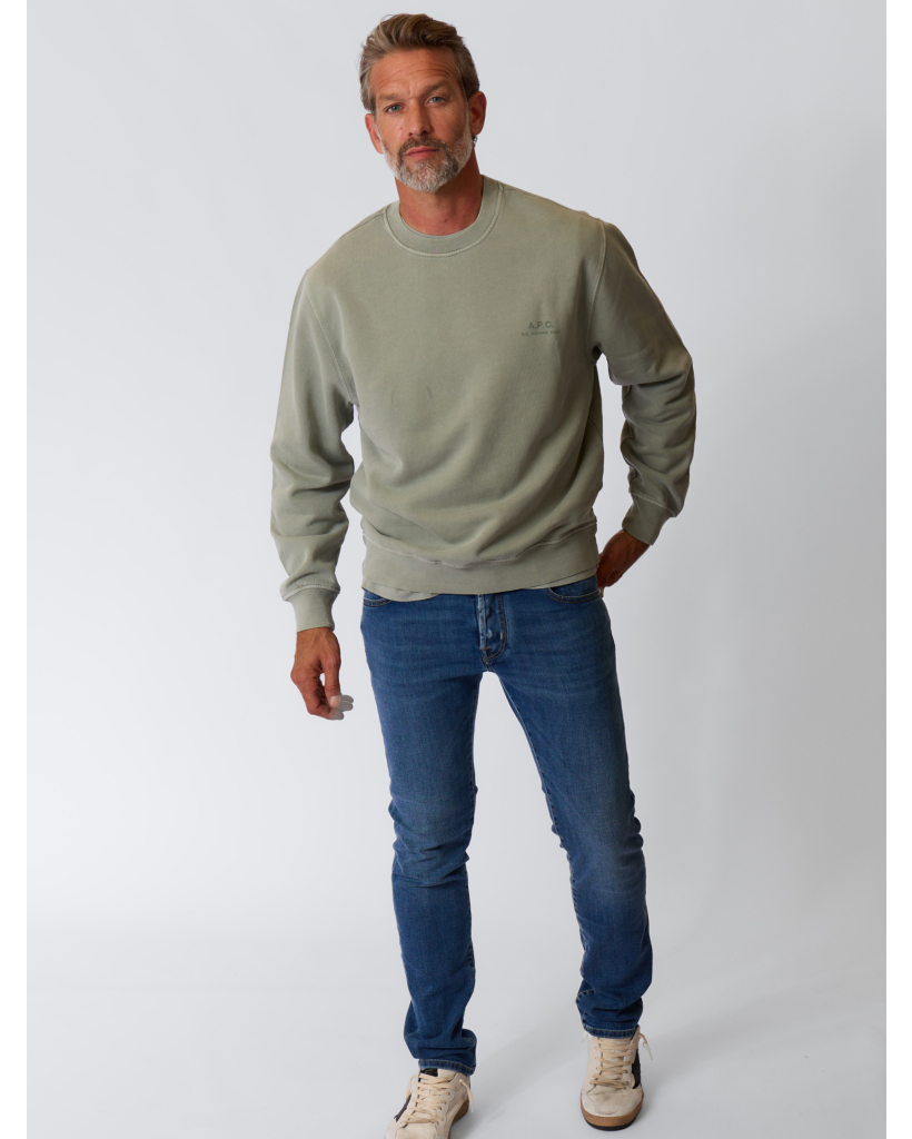 Fernando Sweater Kae Grijs/Groen