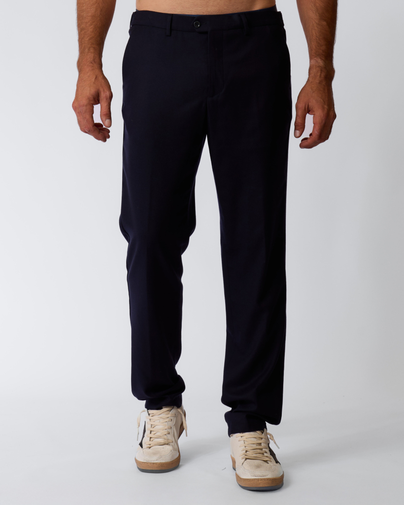 Vento Wollen Chino Navy