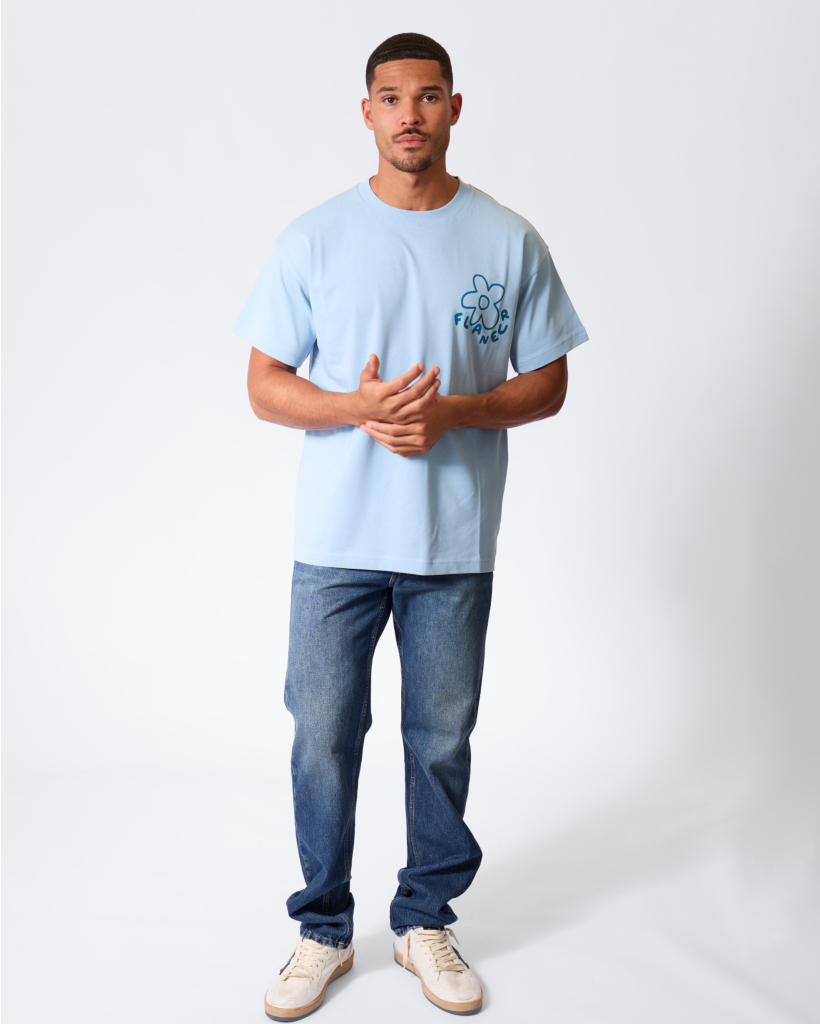 Blossom T-shirt Light Blue