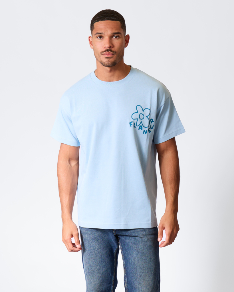 Blossom T-shirt Light Blue