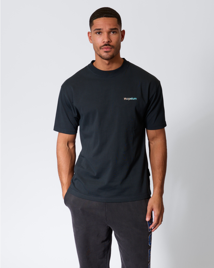 Print T-shirt Navy/Multi