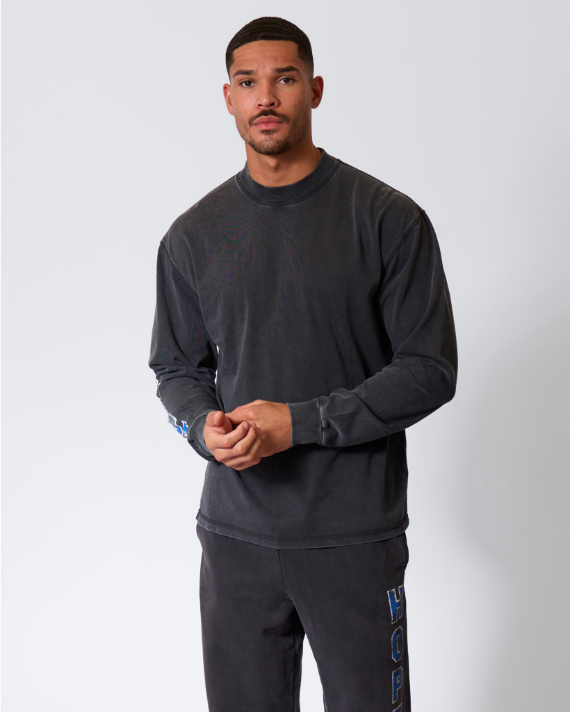 Varsity Tee L/S Washed Antra