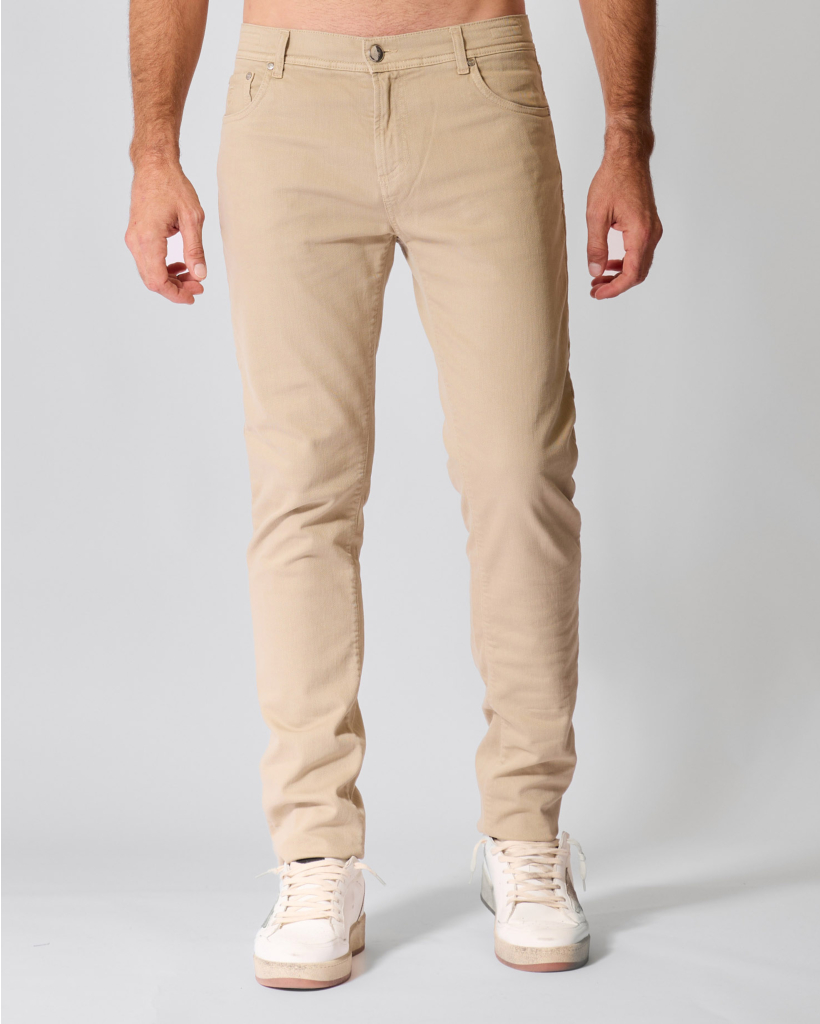 Tokyo 5 Pocket Jeans Denim Zand