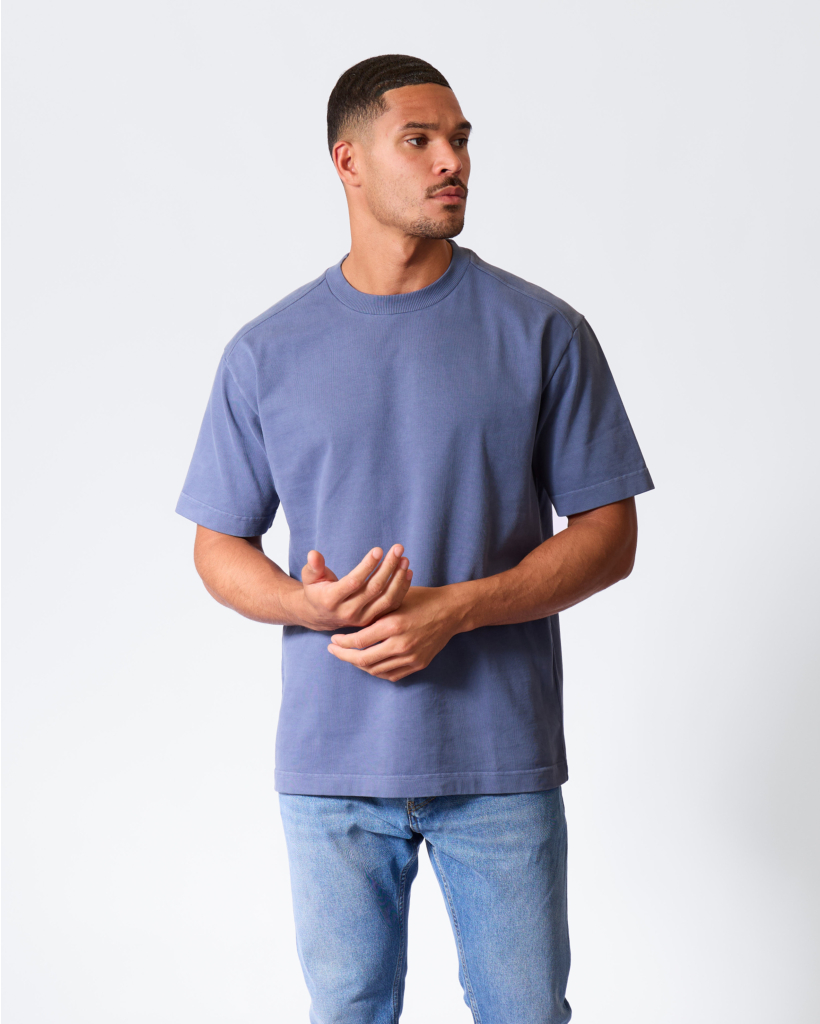 Bruce T-shirt Trashed Mulberry