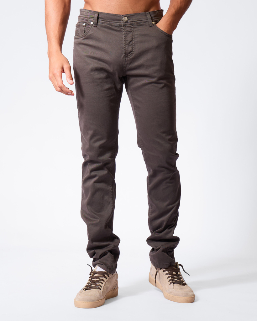 Tokyo 5 Pocket Jeans Denim Bruin