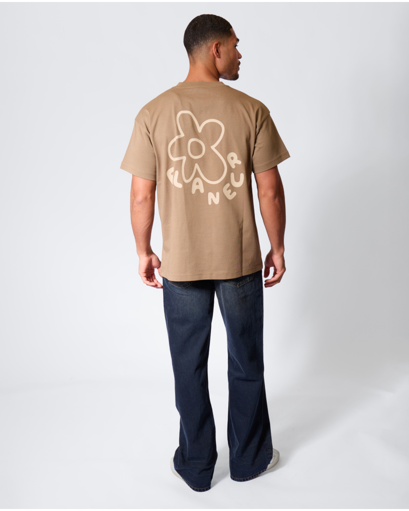 Blossom T-shirt Brown