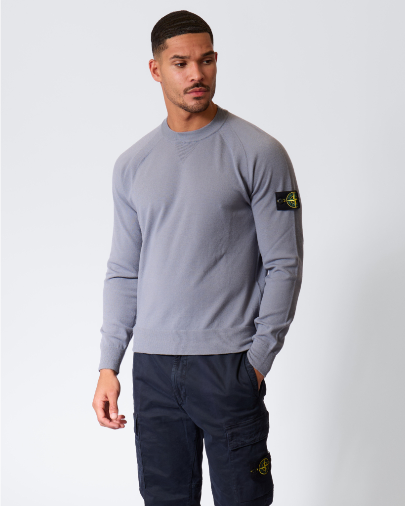 5100007 Stretchy Jumper van Wol Ash Grey