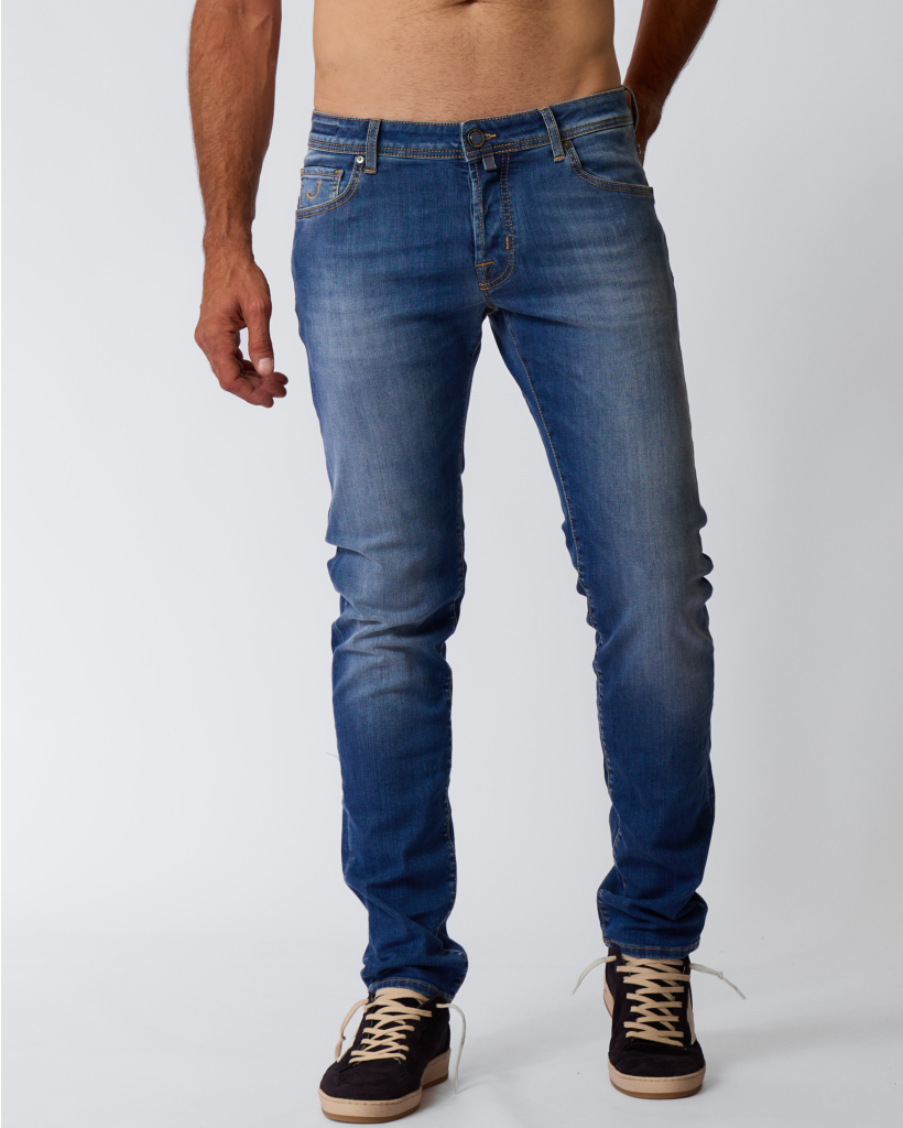 Nick Slim Jeans Mid Blue