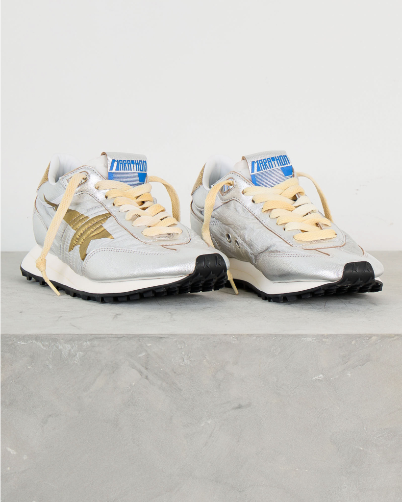 Running Marathon Sneaker Zilver/Goud