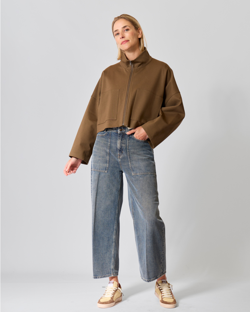Elstow Boxy Jersey Jack Military