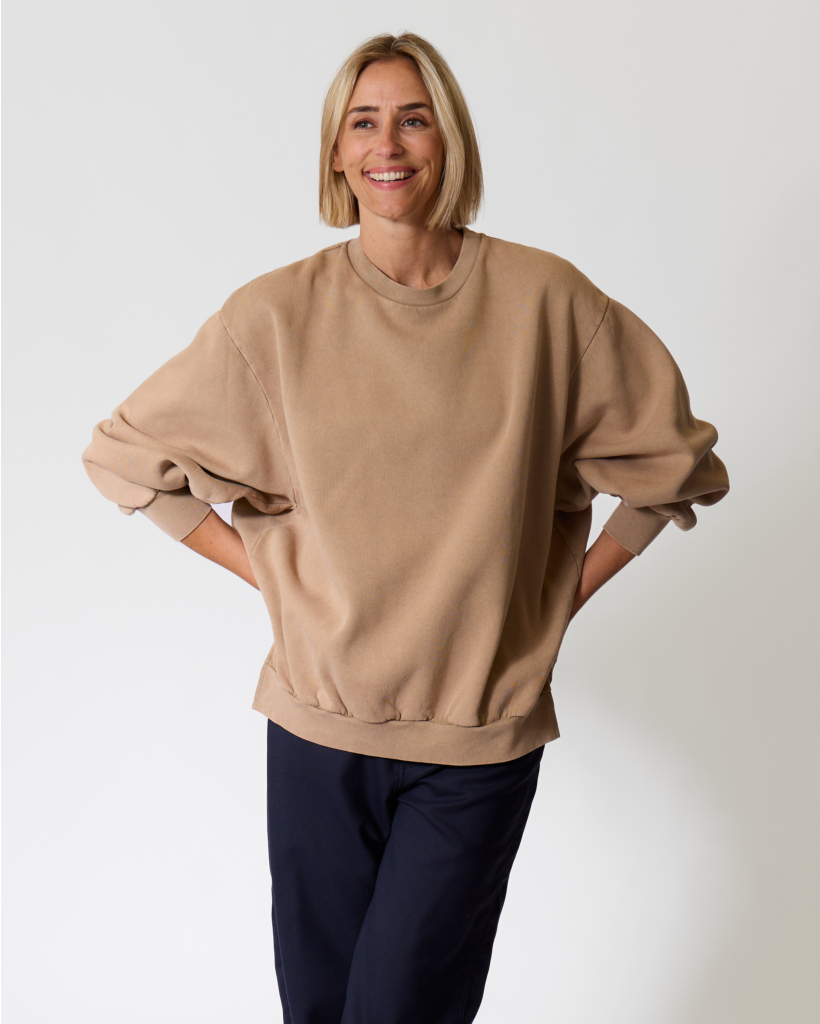 Ulla Oversized Sweater Beige
