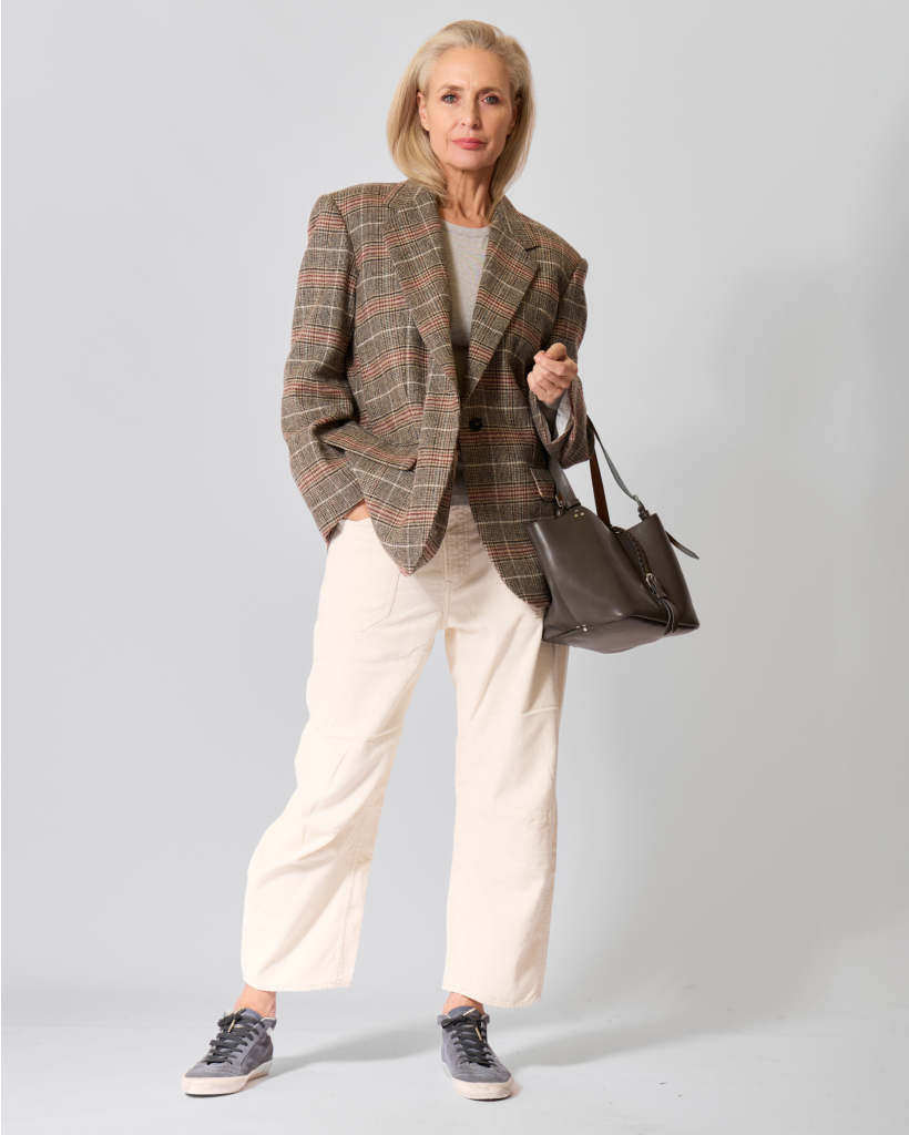 Bella Utility Corduroy Pant Ecru
