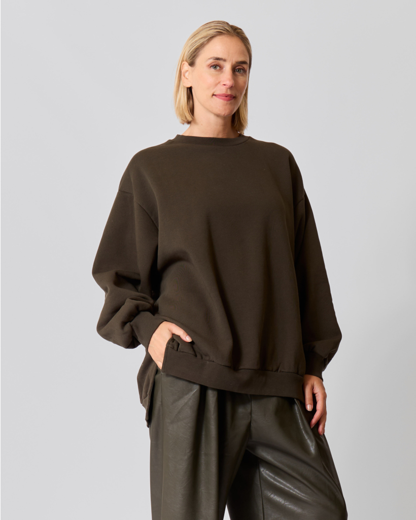 Ulla Oversized Sweatshirt Groen