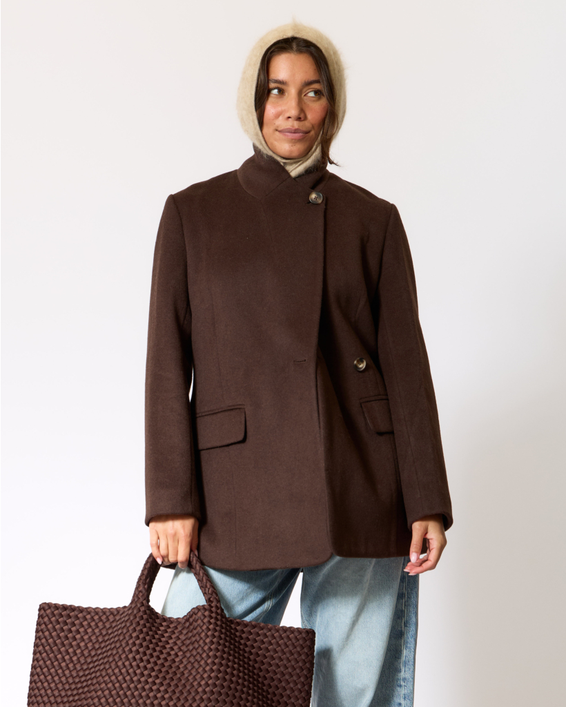 Amada Cashmere Balaclava Chestnut