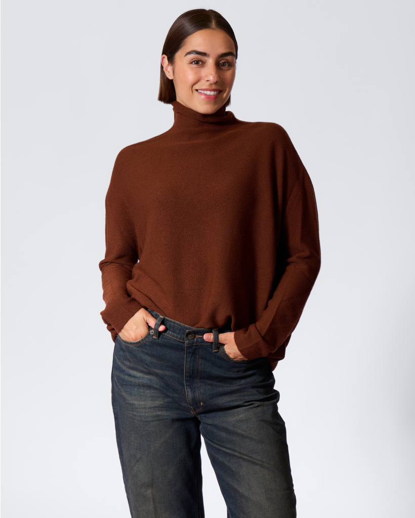 Liora Merino Egg-shape Coltrui Brique