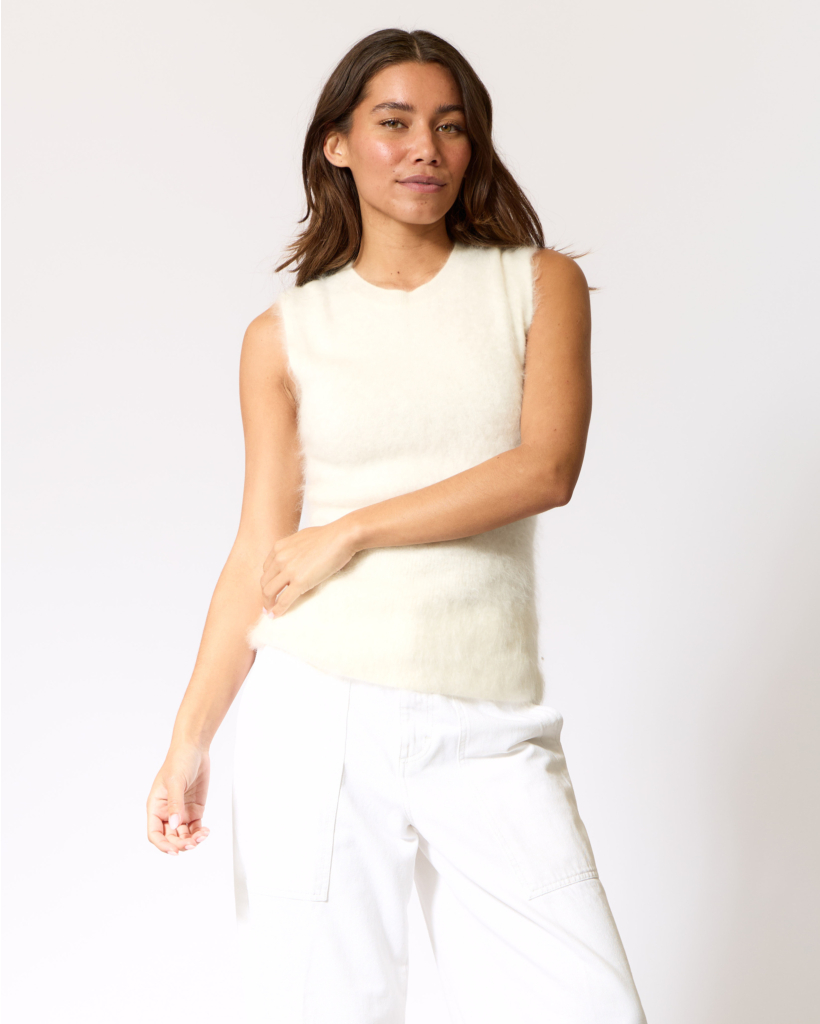 Madeleine Cashmere Spencer Cream