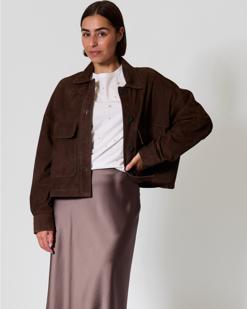 Miri Suede Jack Mud Brown