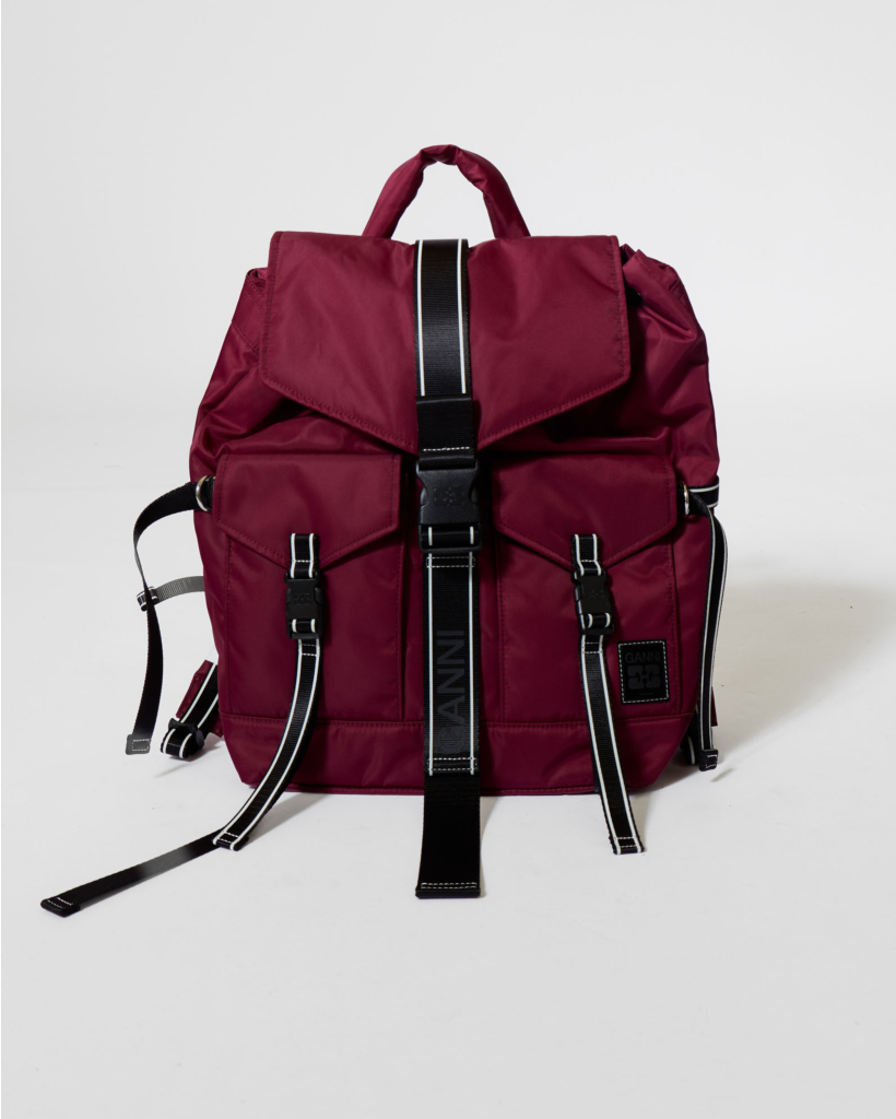 Re-tech Nylon Rugzak Wine