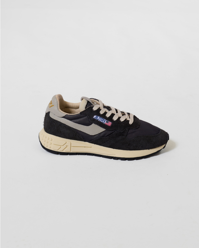 Reelwind Low Suede Sneaker White/Black
