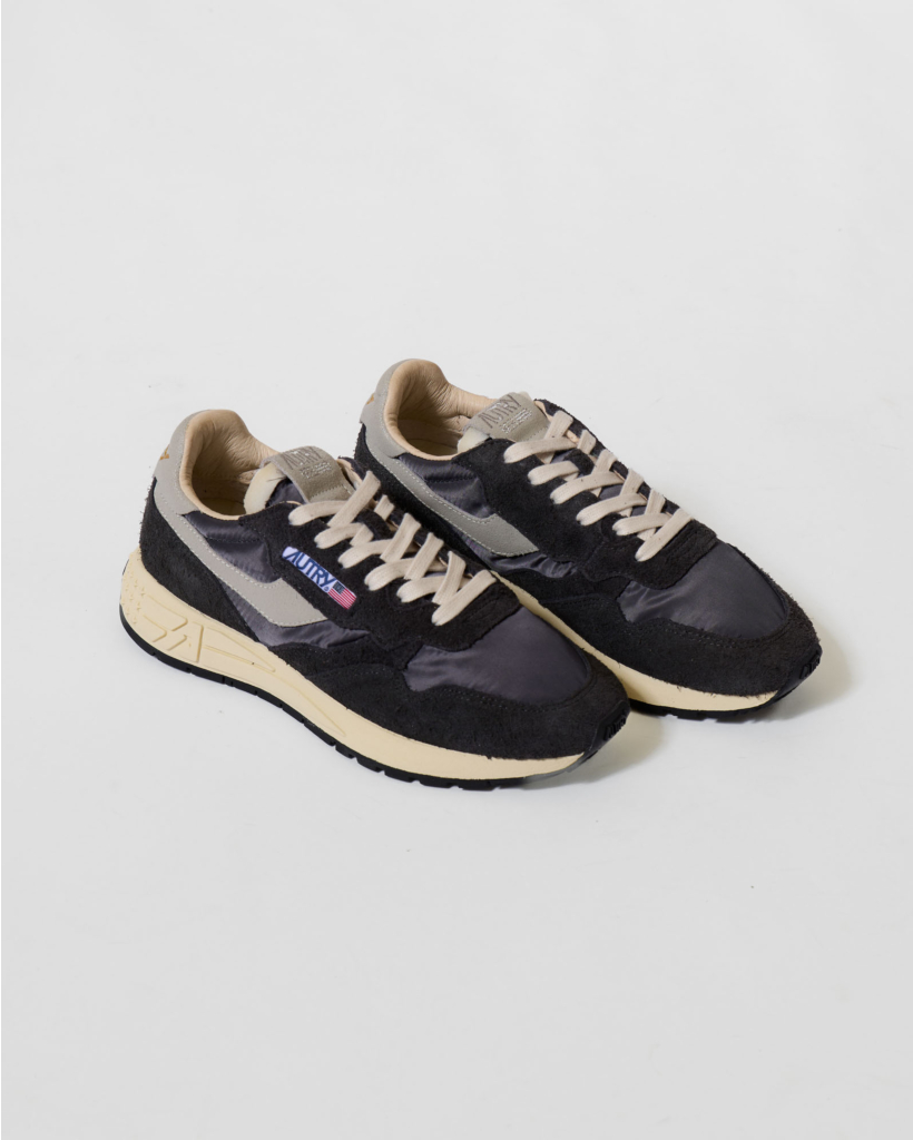 Reelwind Low Suede Sneaker White/Black