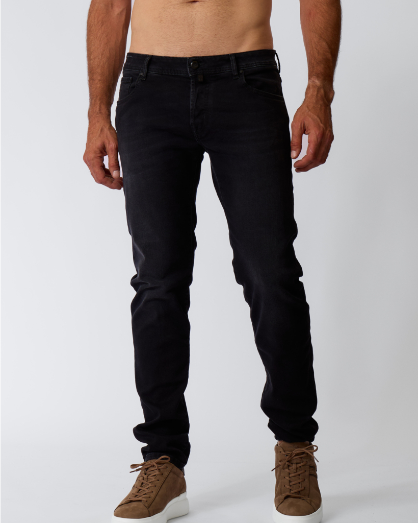 Nick Rinse Wash Slim Jeans Zwart