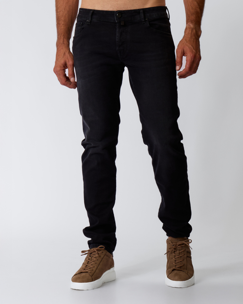 Nick Rinse Wash Slim Jeans Zwart