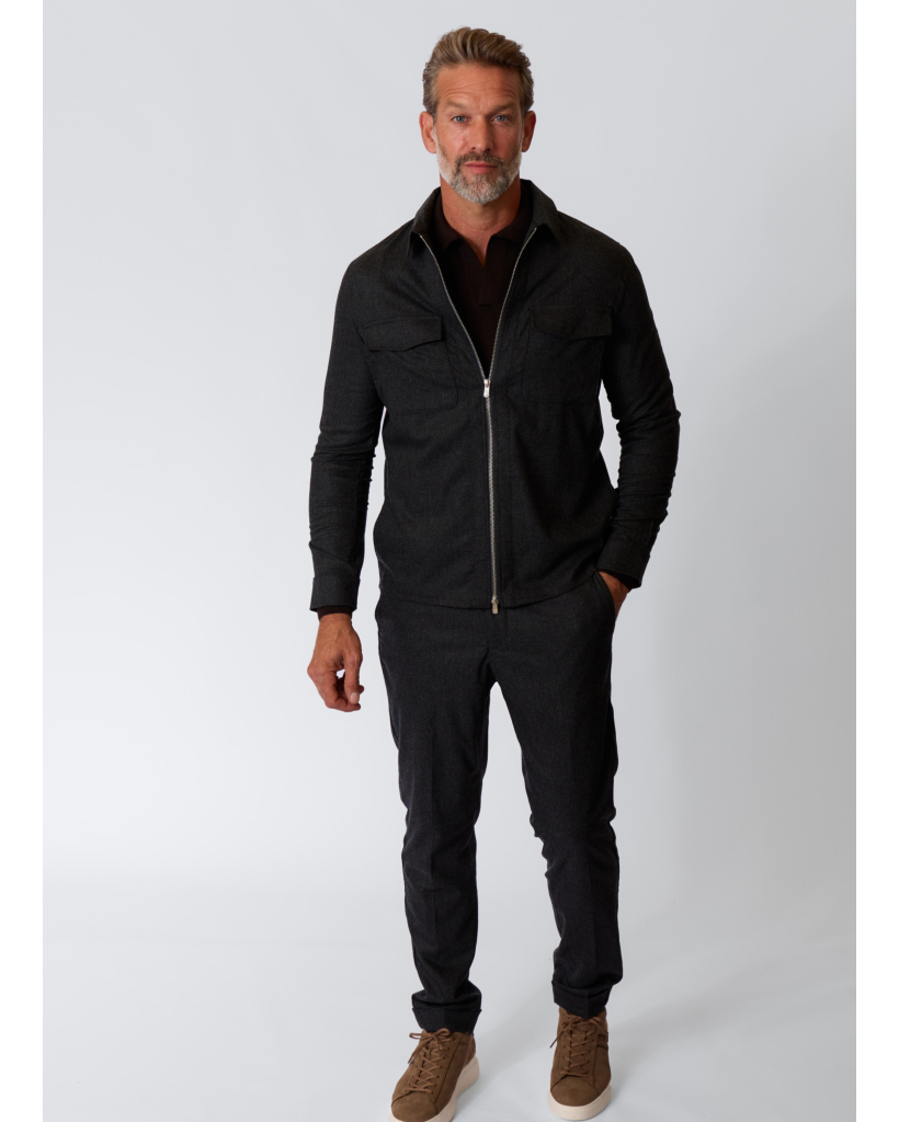 Urus Wolmix Overshirt Antracite