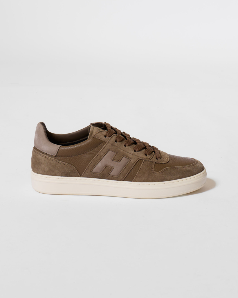 Allacciato H Banda Suede Sneaker Bruin
