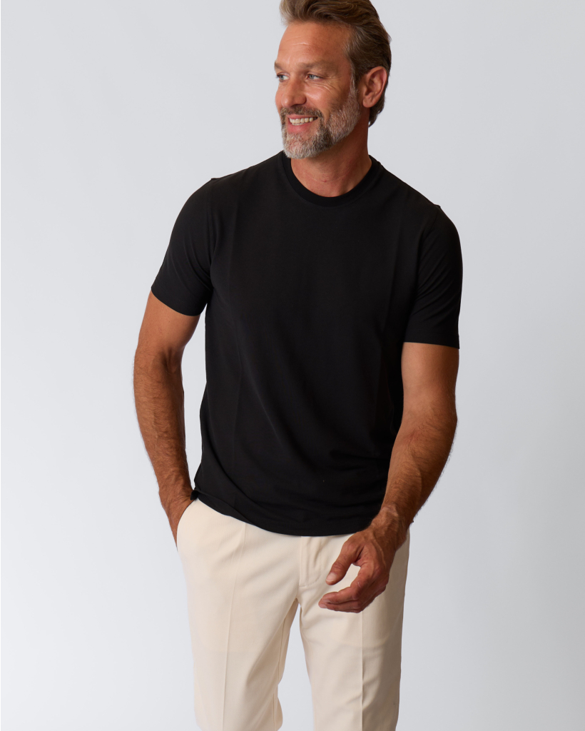 Icecotton T-shirt Zwart