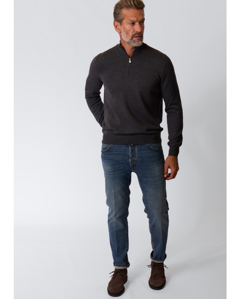 Lupo Merino Halfzip Polo Antra