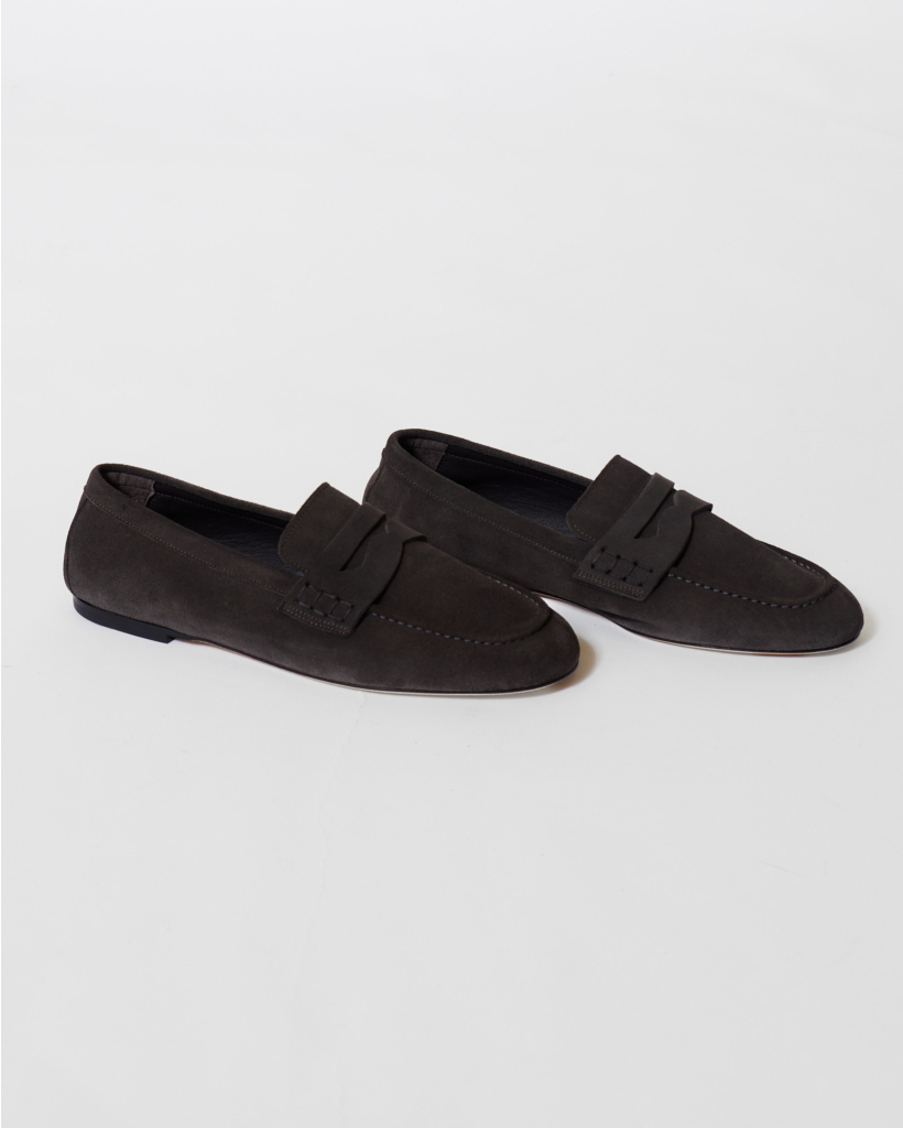 Balla Loafer Suede Grijs