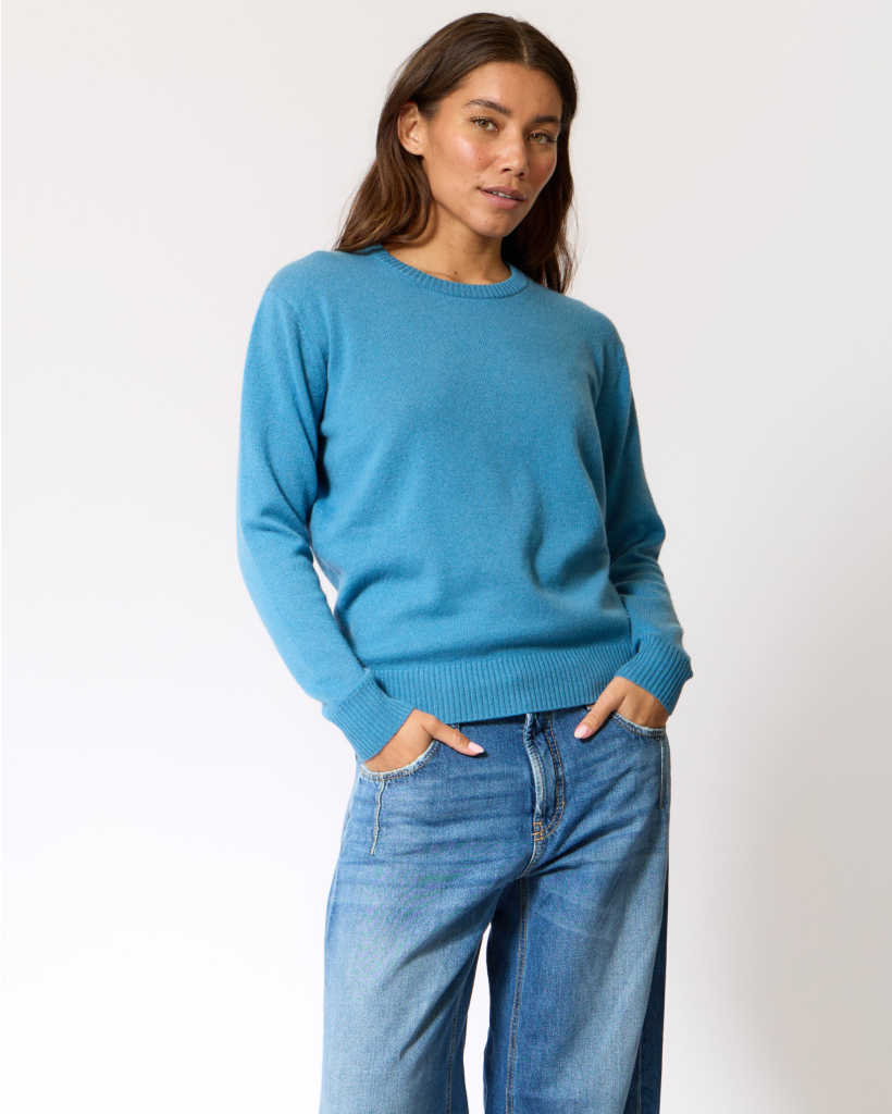 Ysee Kasjmier Knit Blue Steel