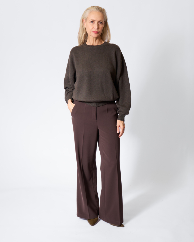 Veira Cashmere Pullover Dark Fern