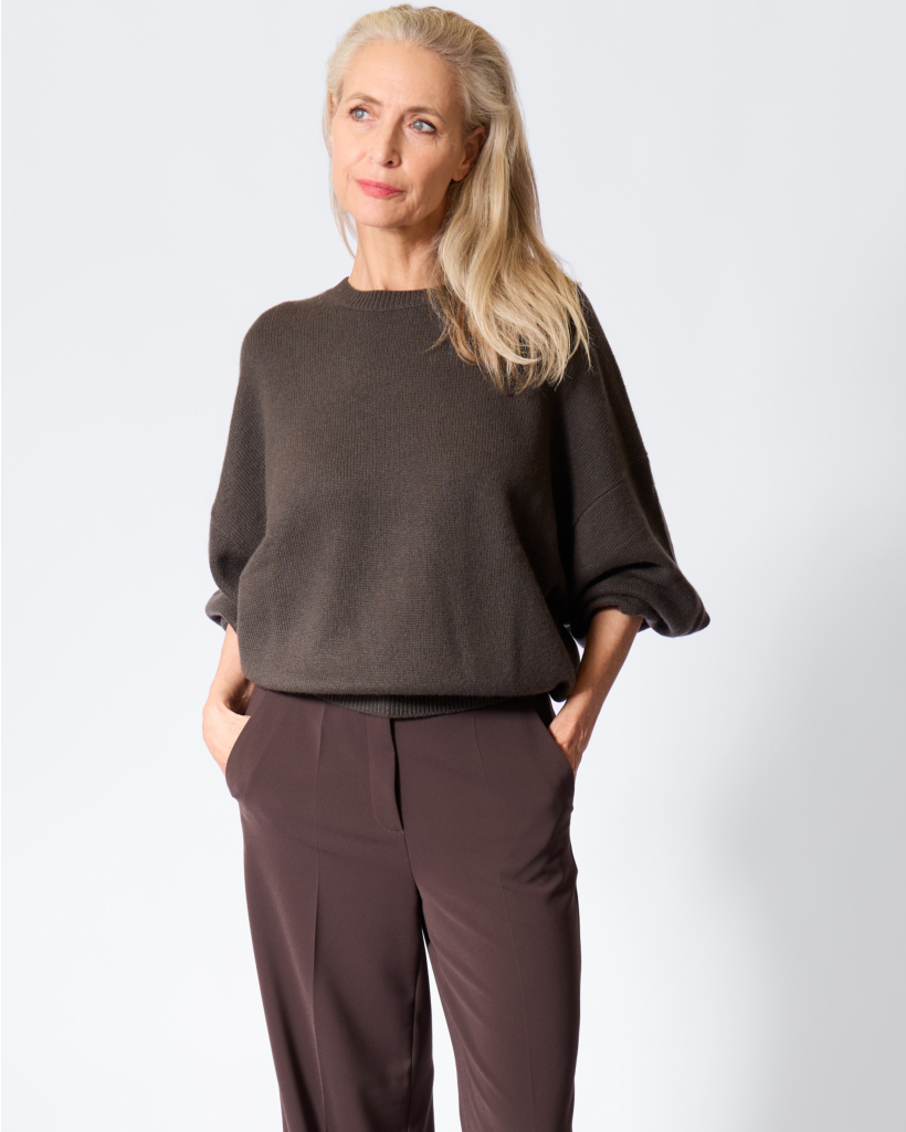 Veira Cashmere Pullover Dark Fern