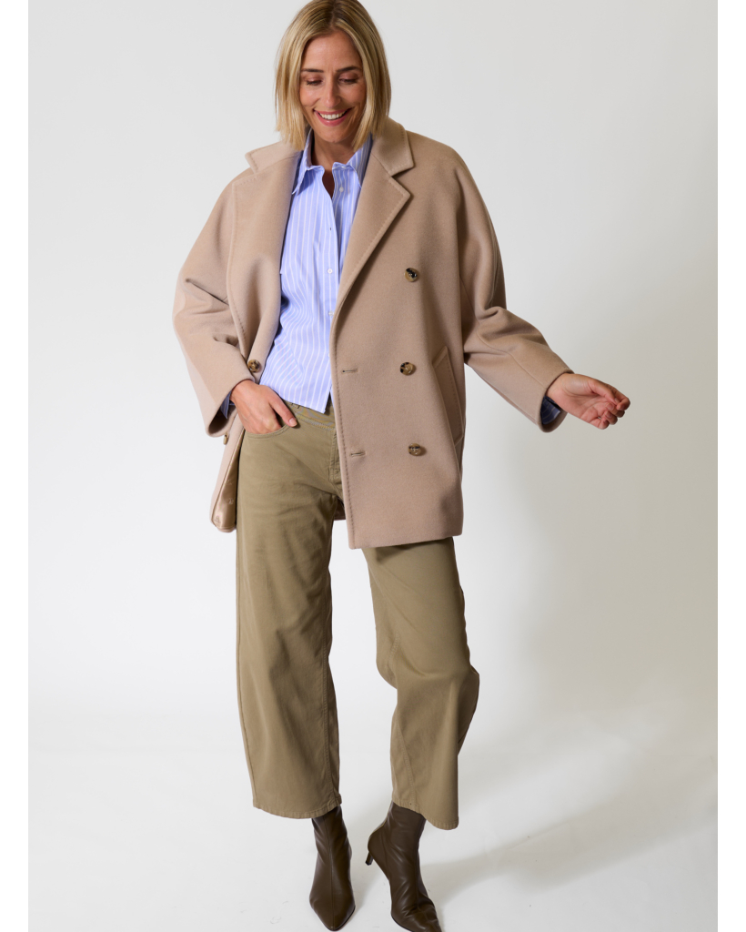 Odele Barrel Jeans Military Rub