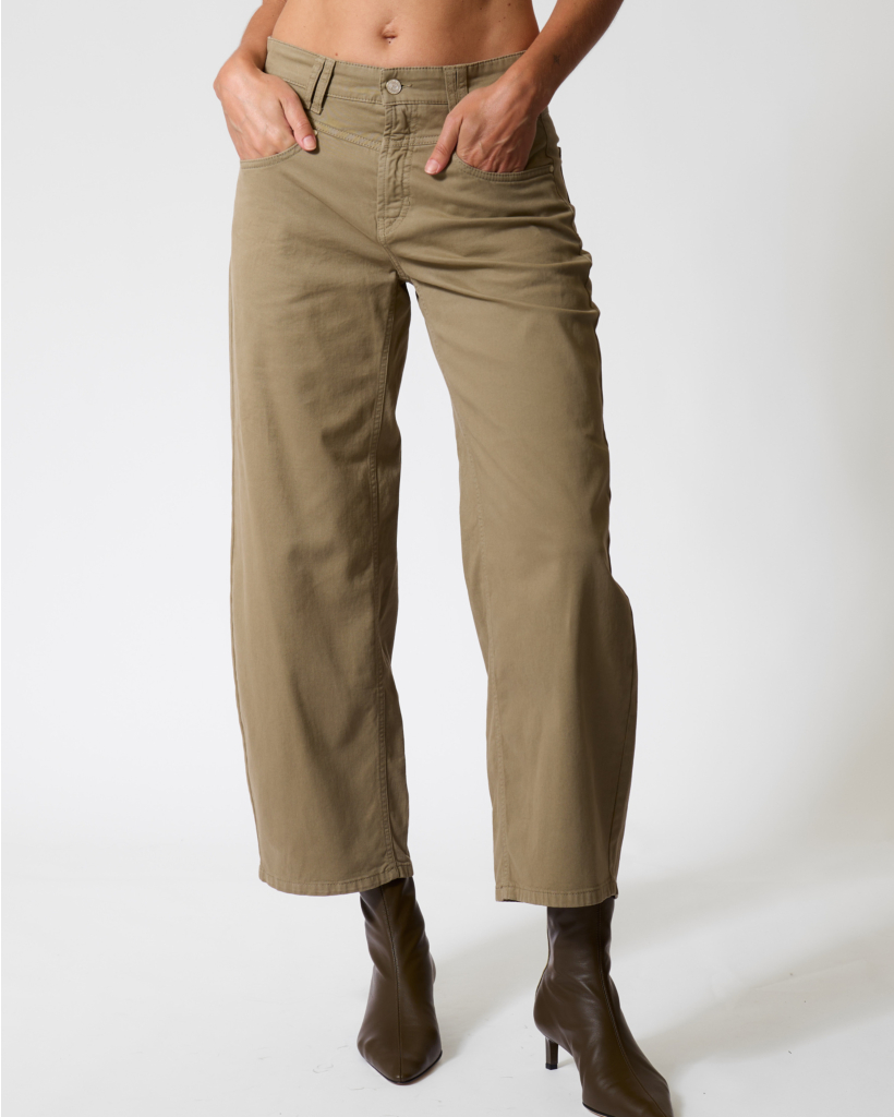 Odele Barrel Jeans Military Rub