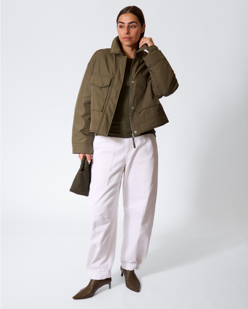 Fitted Longsleeve Army Green